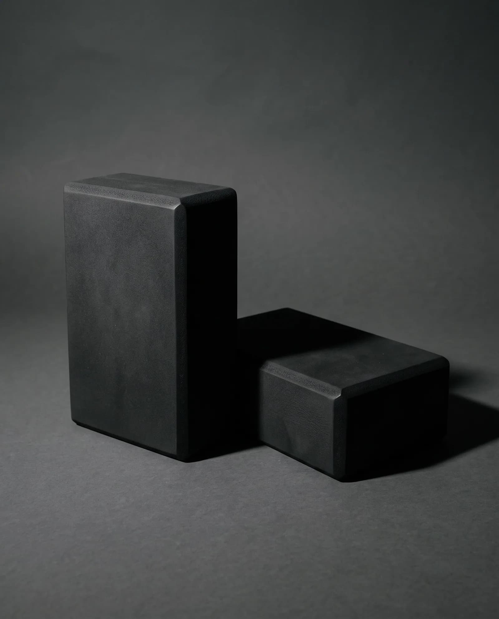 Blocks — Pair. Dense foam, radiused edges.
