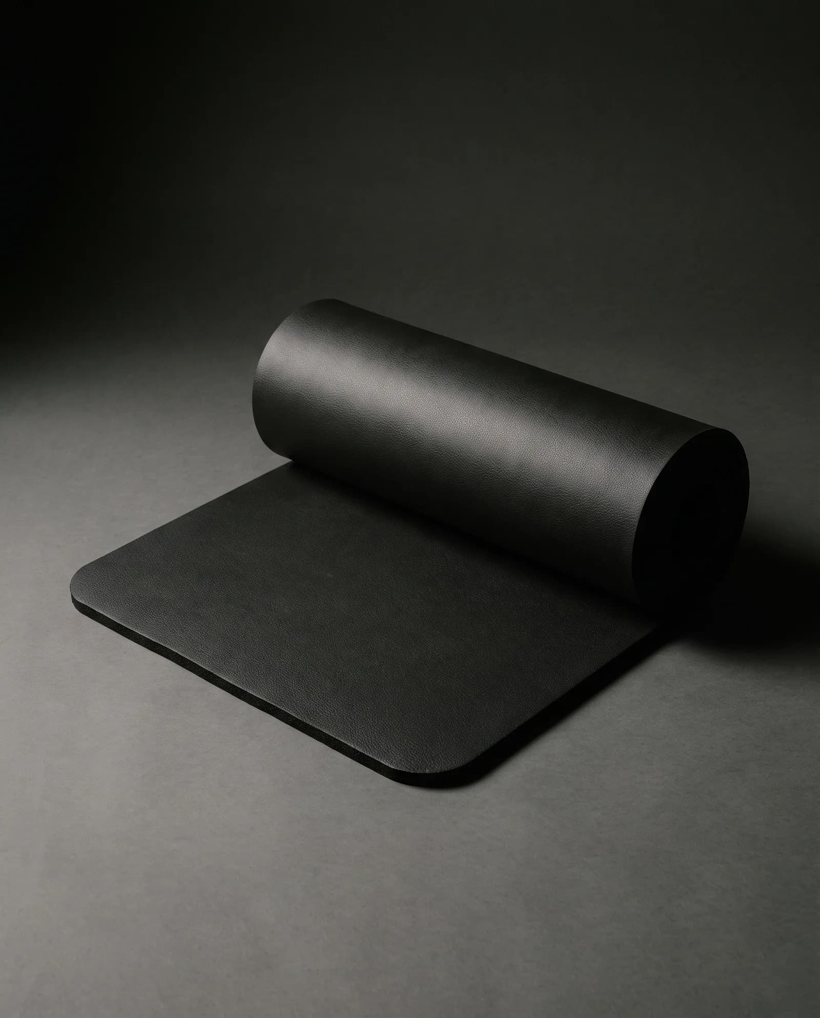 The Mat — 8 mm natural rubber, closed-cell top.