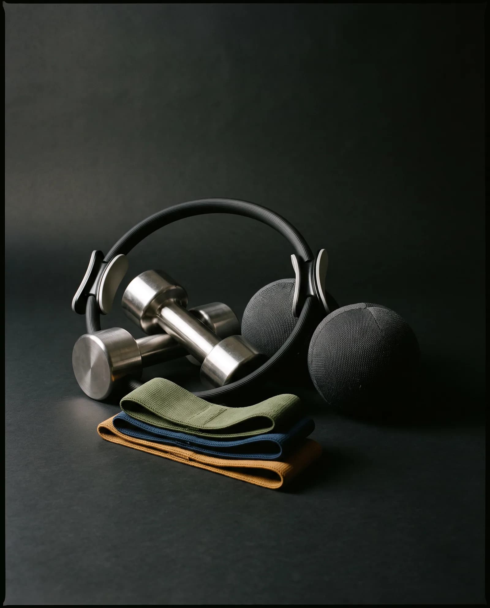 The Sculpt Set — The metal. Weights, ring, balls and loops.